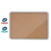 Nobo - Vitrine d'affichage - 8 feuilles A4 - surface liege - porte battante - 92,3 x 66,7 x 4,3 cm