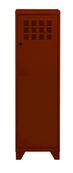 Casier de bureau avec pieds - 133 x 40 x 40 cm - terracota