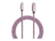 Bigben Connected - câble Lightning - 2 m - rose