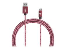 Bigben Connected - Câble USB de type-C - Micro-USB de type B - 2 m - rouge