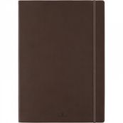Oberthur Balthazar - Carnet de notes souple A4 - ligné - 200 pages - brun
