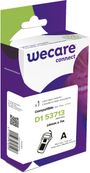 WECARE - Ruban d'étiquettes auto-adhésives pour DYMO - D1 53713 -  1 rouleau (24 mm x 7 m) - fond blanc écriture noire