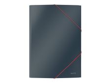 Leitz Cosy - Chemise à 3 rabats polypropylène - A4 - gris