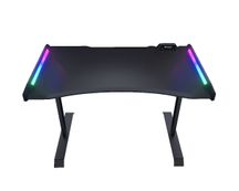 Bureau MARS 120 - Bureau gaming - 120 cm - noir