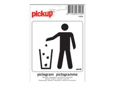 Pickup - Pictogramme - Poubelle - 100 mm