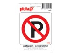 Pickup - Pictogramme rond - Parking interdit - 100 mm