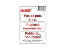 Pickup - Pictogramme - Publicité interdite