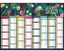 Calendrier Floral - 8 mois par face - 40,5 x 55 cm  - Bouchut