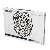 Puzzle murale en bois - Lion - 487 x 605 x 7 mm