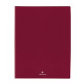 Agenda Odessa - 1 semaine sur 2 pages - 22 x 28 cm - bordeaux - Oberthur