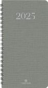 Agenda de poche spiralé Galway - 1 semaine sur 2 pages - 9,5 x 17 cm - olive - Oberthur