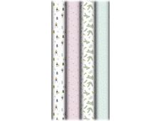 Clairefontaine Excellia Neige - Papier cadeau - 70 cm x 2 m - disponible dans différents modèles - 80 g/m²