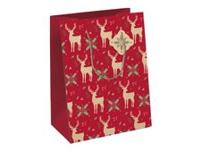 Clairefontaine Lovely Home Medium - Sac cadeau rouge - 21,5 cm x 10,2 cm x 25,3 cm