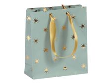Clairefontaine Dans les bois - Sac cadeau small - 12 cm x 4,5 cm x 13,5 cm - vert