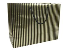 Clairefontaine Premium Max & Moi - Sac cadeau polypropylène - 32 cm x 13 cm x 24,5 cm - or/noir