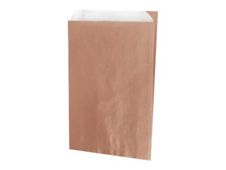 Créastyl Copper - 150 Sacs cadeau kraft - 18 cm x 6 cm x 35 cm - cuivre