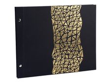 Exacompta Aramy - Album photos 37 x 29 cm - 40 pages - noir/or