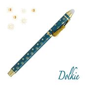 Ink Metal Dolkie - Stylo à bille bleu effaçable - différents modèles disponibles