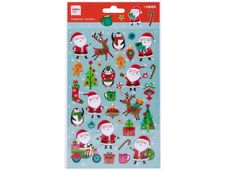 Apli Kids - Stickers Père Noël (pack de 31)
