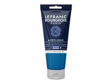 Lefranc Bourgeois - Peinture acrylique - bleu de Céruléum (imit.) - 80 ml