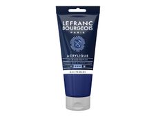 Lefranc Bourgeois - Peinture acrylique - cyan bleu primaire - 80 ml