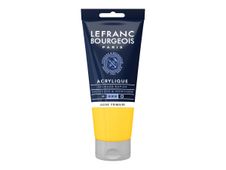 Lefranc Bourgeois - Peinture acrylique - jaune primaire - 80 ml