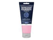 Lefranc Bourgeois - Peinture acrylique - rose - 80 ml