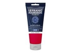 Lefranc Bourgeois - Peinture acrylique - rouge primaire - 80 ml
