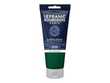 Lefranc Bourgeois - Peinture acrylique - vert émeraude - 80 ml