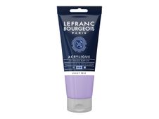 Lefranc Bourgeois - Peinture acrylique - violet pâle - 80 ml