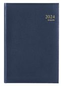 Agenda Lima Saturnus - 1 semaine sur 2 pages - 13,3 x 20,8 cm - bleu - Brepols