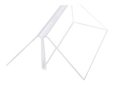 Exacompta - Porte carte clip - 50 mm - cristal