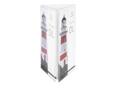 Exacompta Office - Triptyque pour DL (210 x 99 mm) - cristal