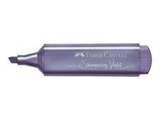 Faber-Castell Textliner 46 - surligneur - violet métallique scintillant