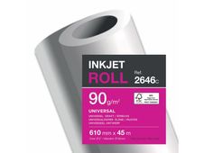 Clairefontaine - Bobine de traceur - Rouleau A1 (61 cm x 45 m) - 90 g/m²