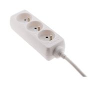 Watt&Co - multiprise 3 prises 16a - blanc
