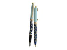 Enzo Varini Taormina XL Nakara - Parure de stylo à bille et stylo plume - bleu