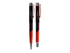 Vuarnet Aspen Sport - Parure de stylo à bille et stylo plume - rouge et noir