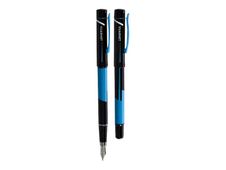Vuarnet Aspen Sport - Parure de stylo à bille et stylo plume - bleu et noir