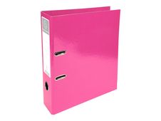 Exacompta Iderama Prem'Touch - classeur à levier - pour A4 - capacité : 760 feuilles - rose
