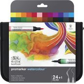 ProMarker - Pack de 24 marqueurs double pointe - assortiment