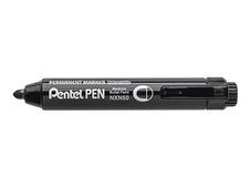 Pentel PEN N50 - Marqueur permanent rétractable - pointe ogive - noir