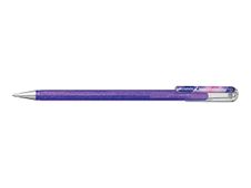 Pentel Hybrid Dual Metallic - Roller 2 effets de couleur - violet clair/rouge bleu