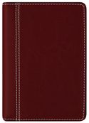 Agenda de poche spiralé Delta Palermo - 1 semaine sur 2 pages - 8 x 12 cm - marron - Brepols