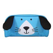 Trousse rectangulaire Kids Chien - 1 compartiment - bleu - Bagtrotter