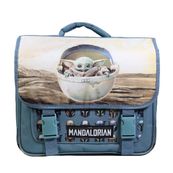 Cartable Star Wars / The Mandalorian 38 cm - 2 compartiments - bleu - Bagtrotter
