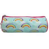 Trousse ronde Phileas - 1 compartiment - arc-en-ciel - Bagtrotter