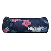 Trousse ronde Offshore - 1 compartiment - bleu marine et imprimé - Bagtrotter