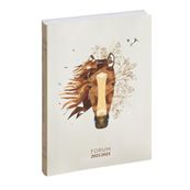 Agenda Safari - 1 jour par page - 12,5 x 17,5 cm - cheval - Exacompta
