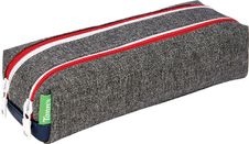 Trousse Tann's Sam - 2 compartiments - gris